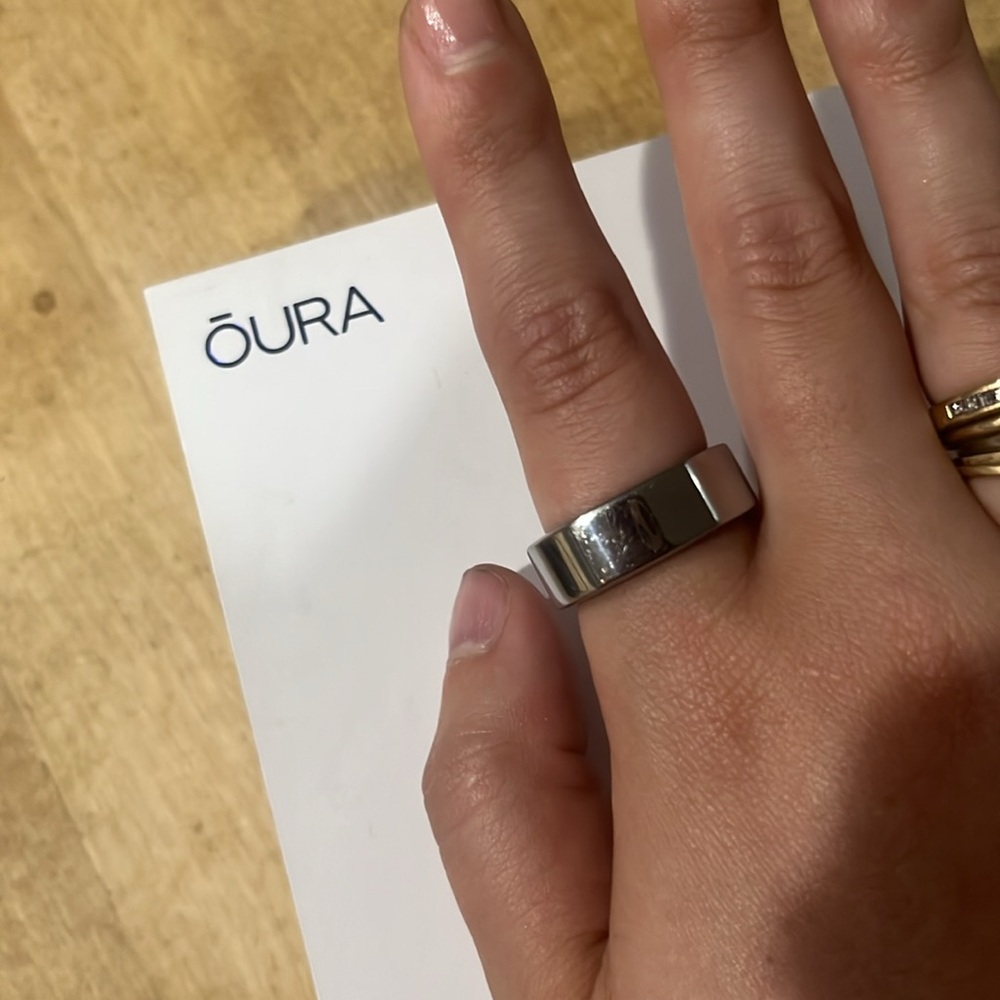 Oura Silver Ring